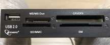 Картрідер / cardreader USB 2.0 - MS/MS Duo , CFI/CFII , SD/MMC , SM