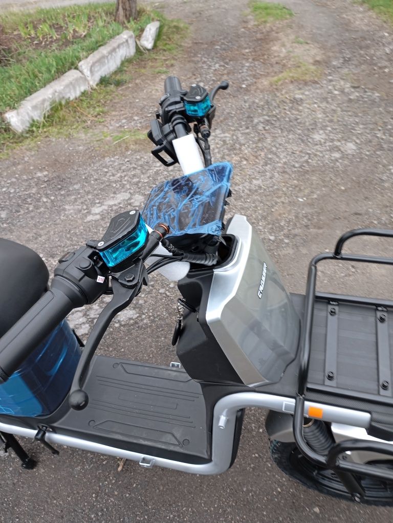 Електроскутер Электровеллосипед Crosser Max PRO New 2025 800W 72V 20Ah
