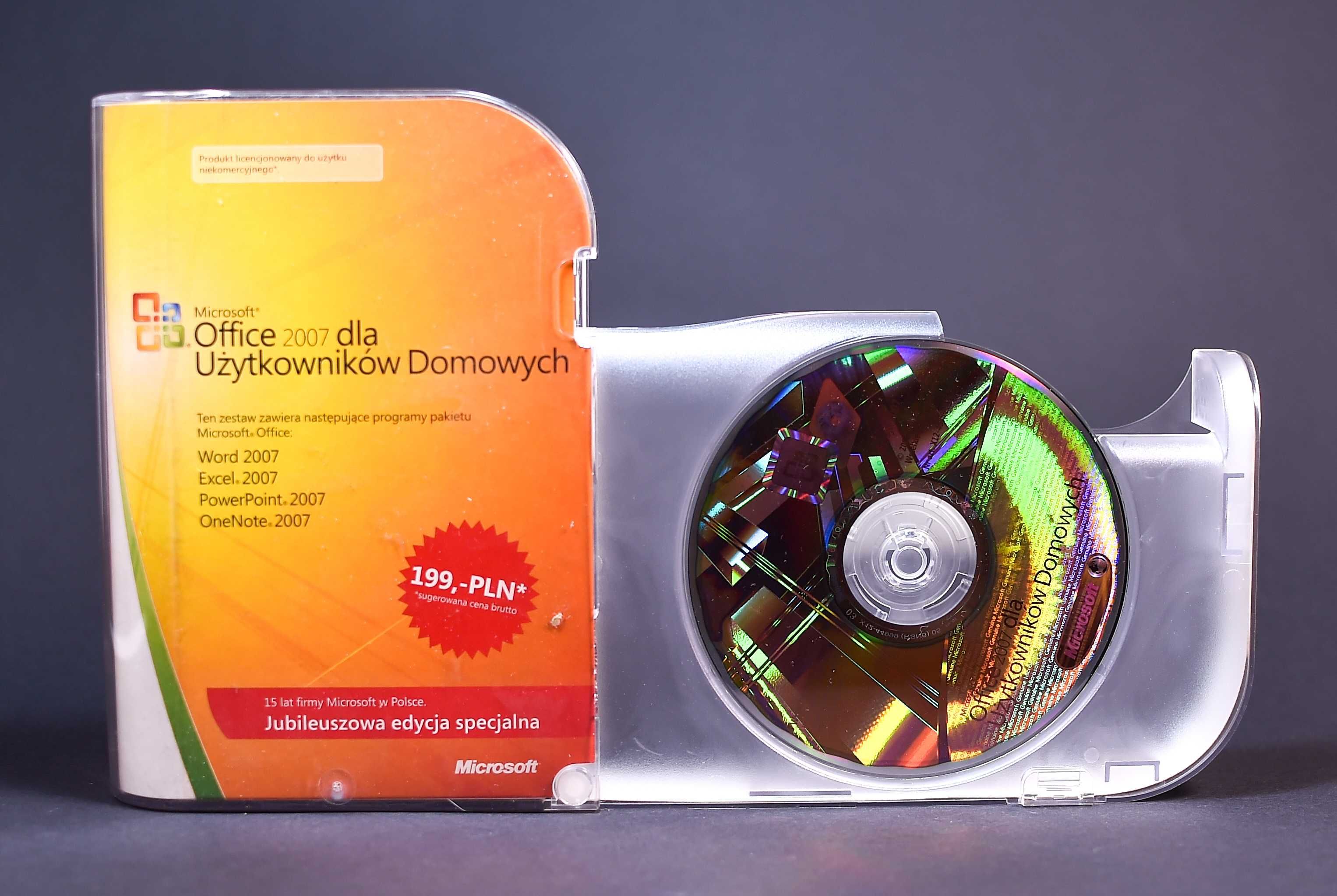 PC # Microsoft Office 2007 Dla Użytkowników Domowych