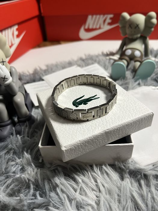 Браслет Lacoste / срібний браслет lacoste / браслет лакоста