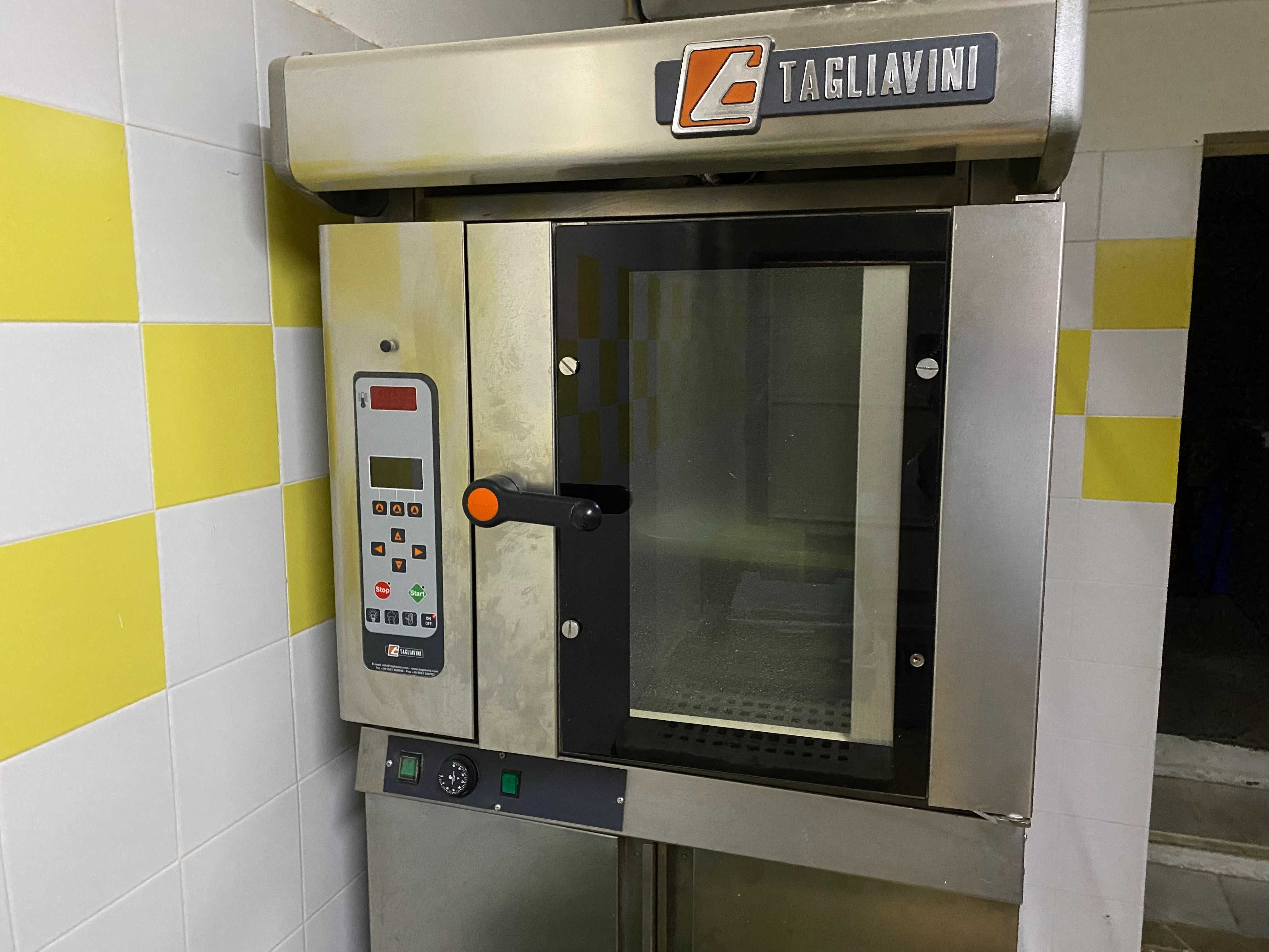 Forno convector e estufa de levedação