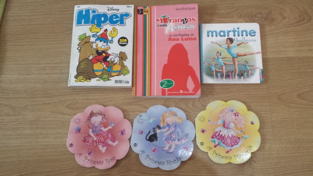 livros variados infantil e juvenil