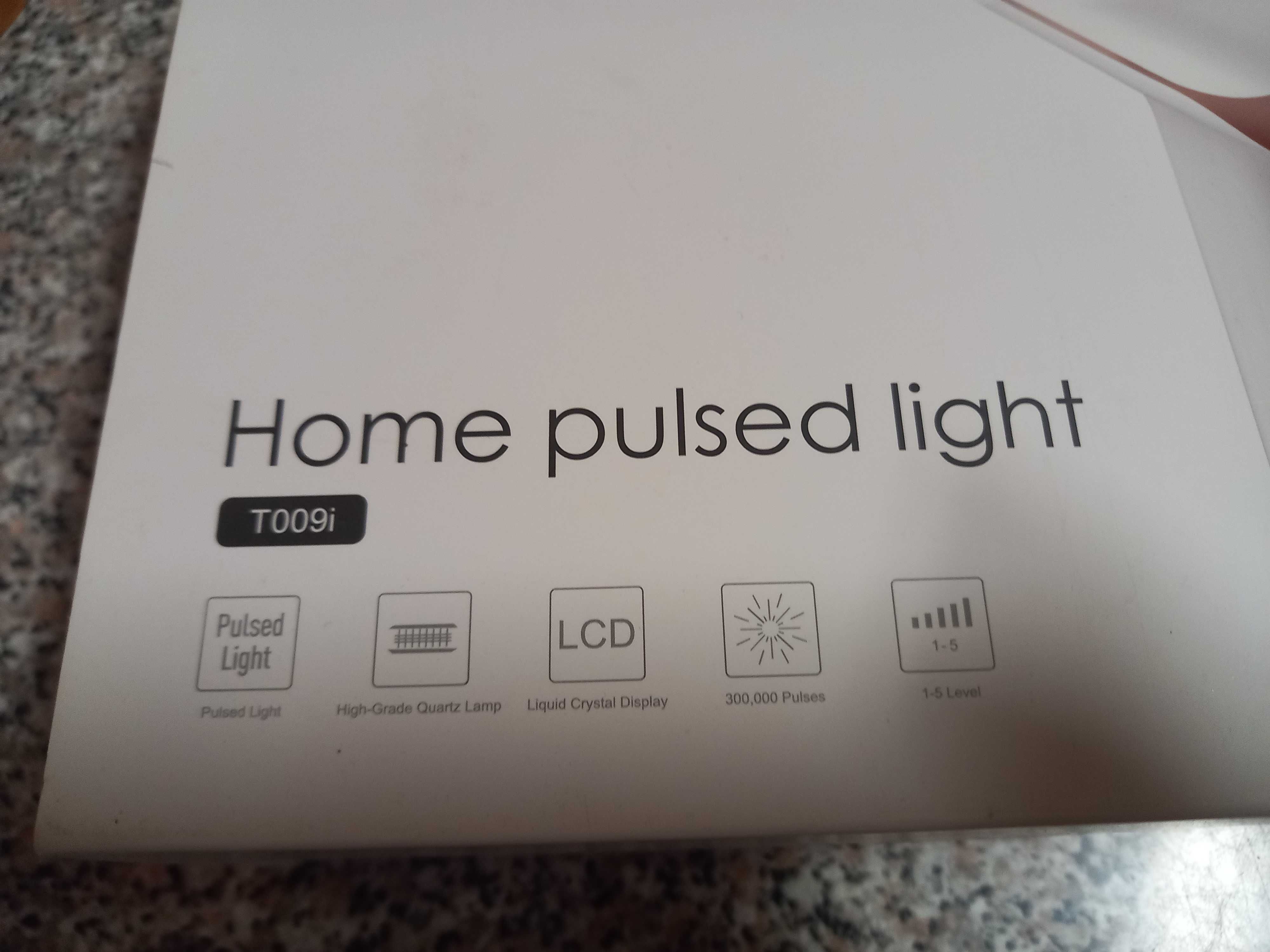 Máquina depiladora laser - home pulsed light