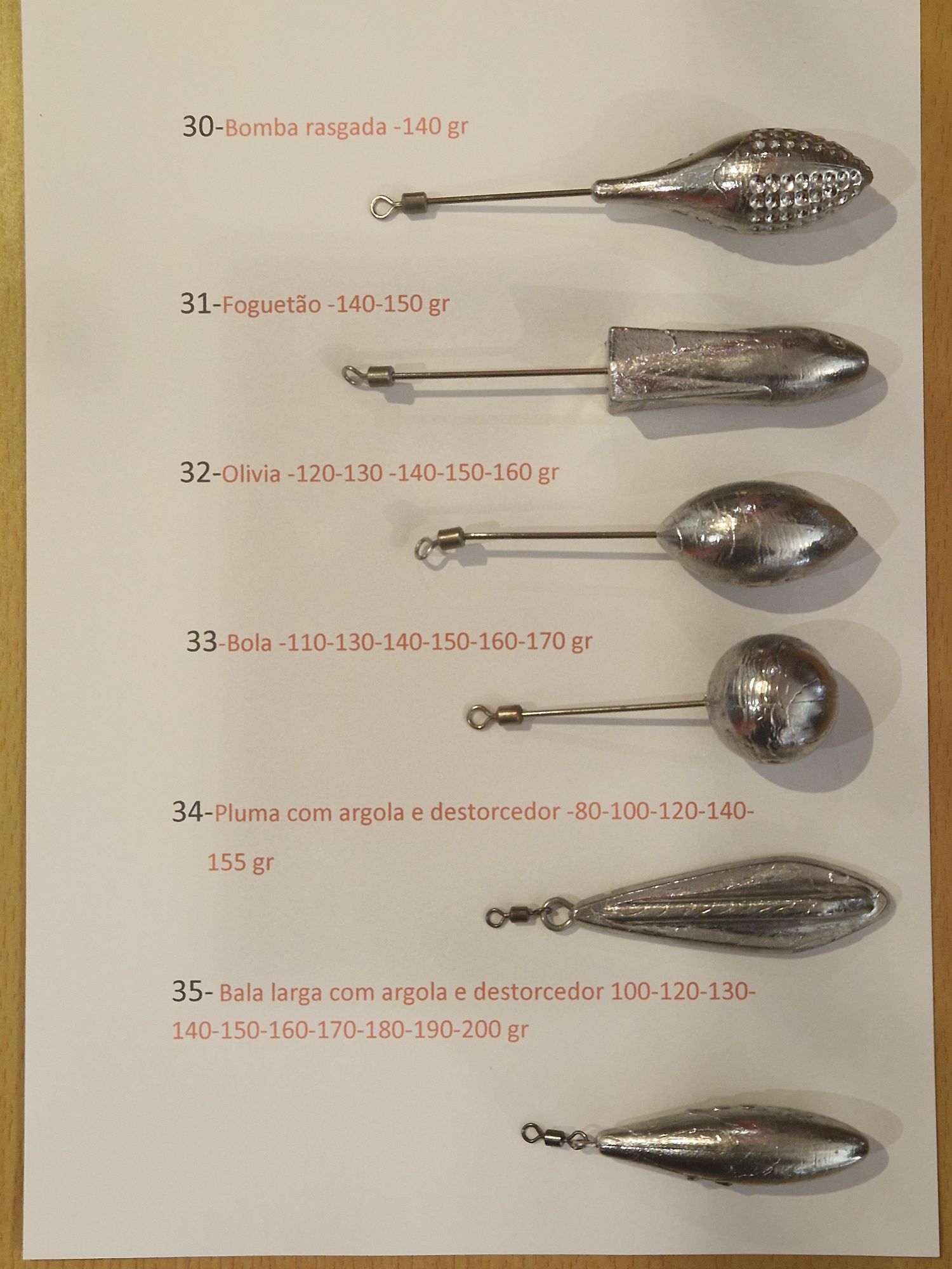 Chumbadas varias