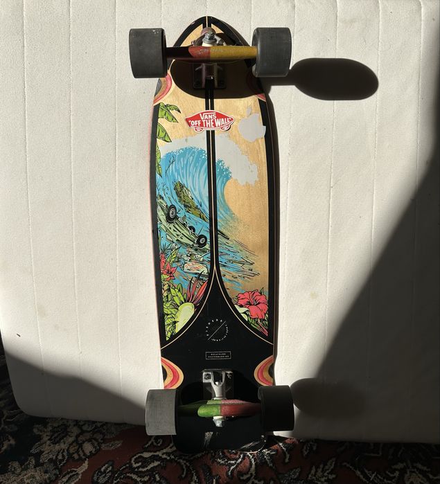 skate longboard fish 500