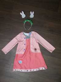 Карнавальный костюм зайка заяц 2 3 года 98 рост утренник хелоуин обруч