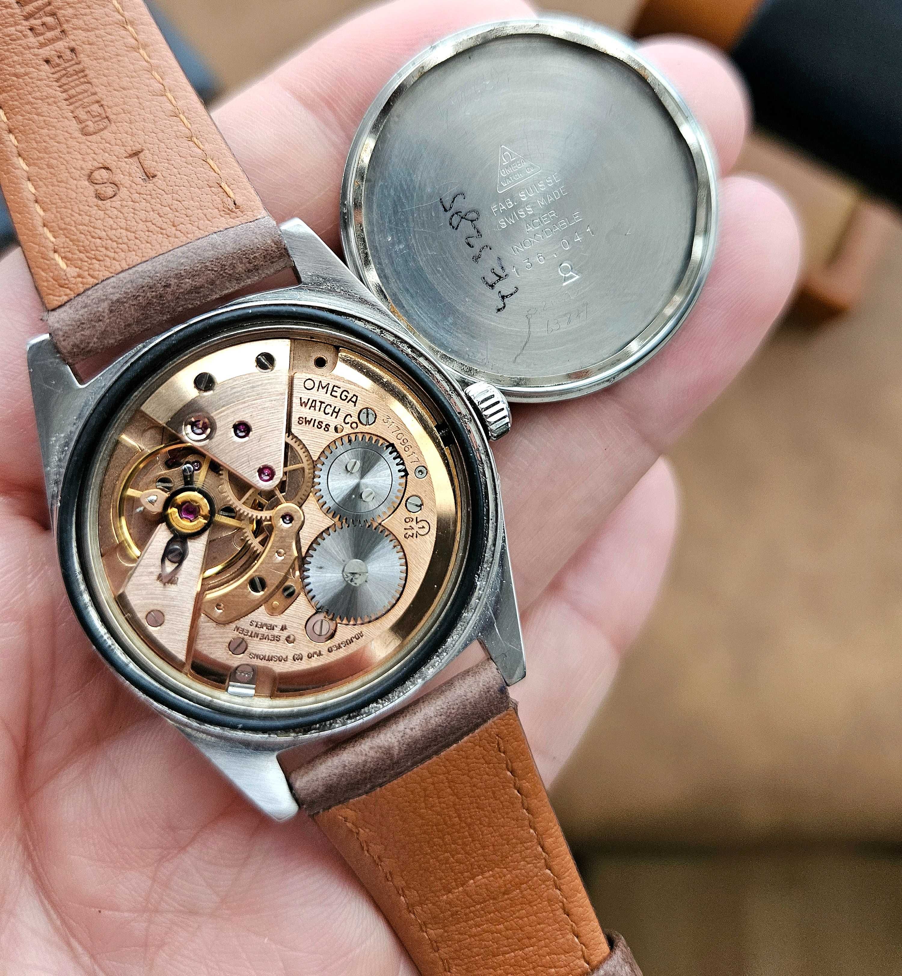 Omega Genève ref 136.041 z 1969 roku Vintage