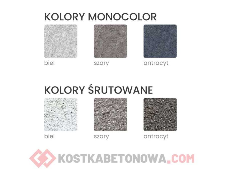 Kostka betonowa Tresso gr. 6 i 8 cm