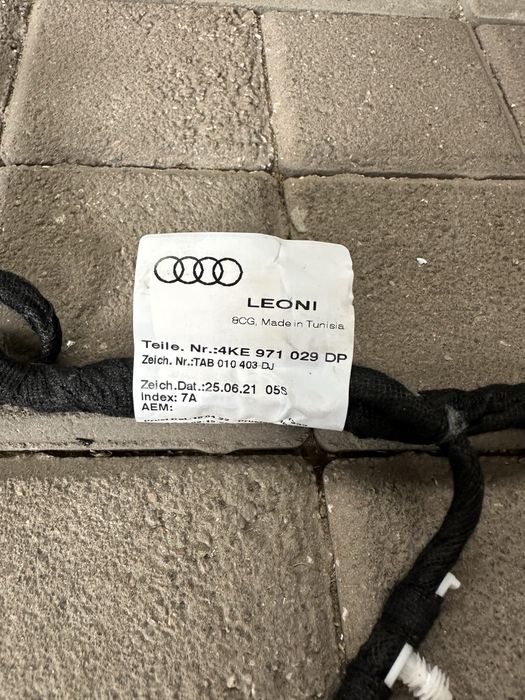 Проводка двери левой передней Audi E-tron 50, 55, Sportback, Q8, GT