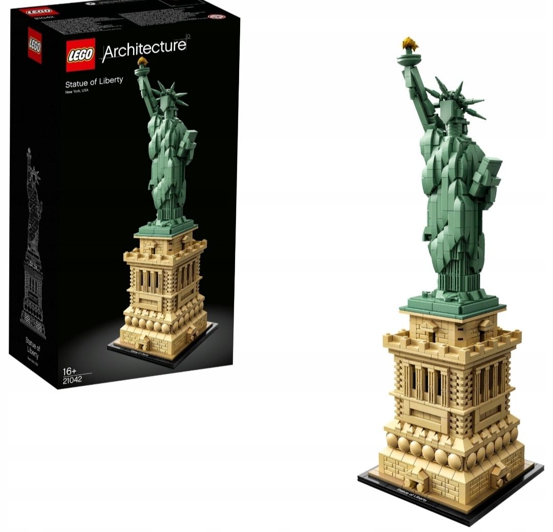 LEGO ARCHITECTURE Statua Wolności 21042 nowe