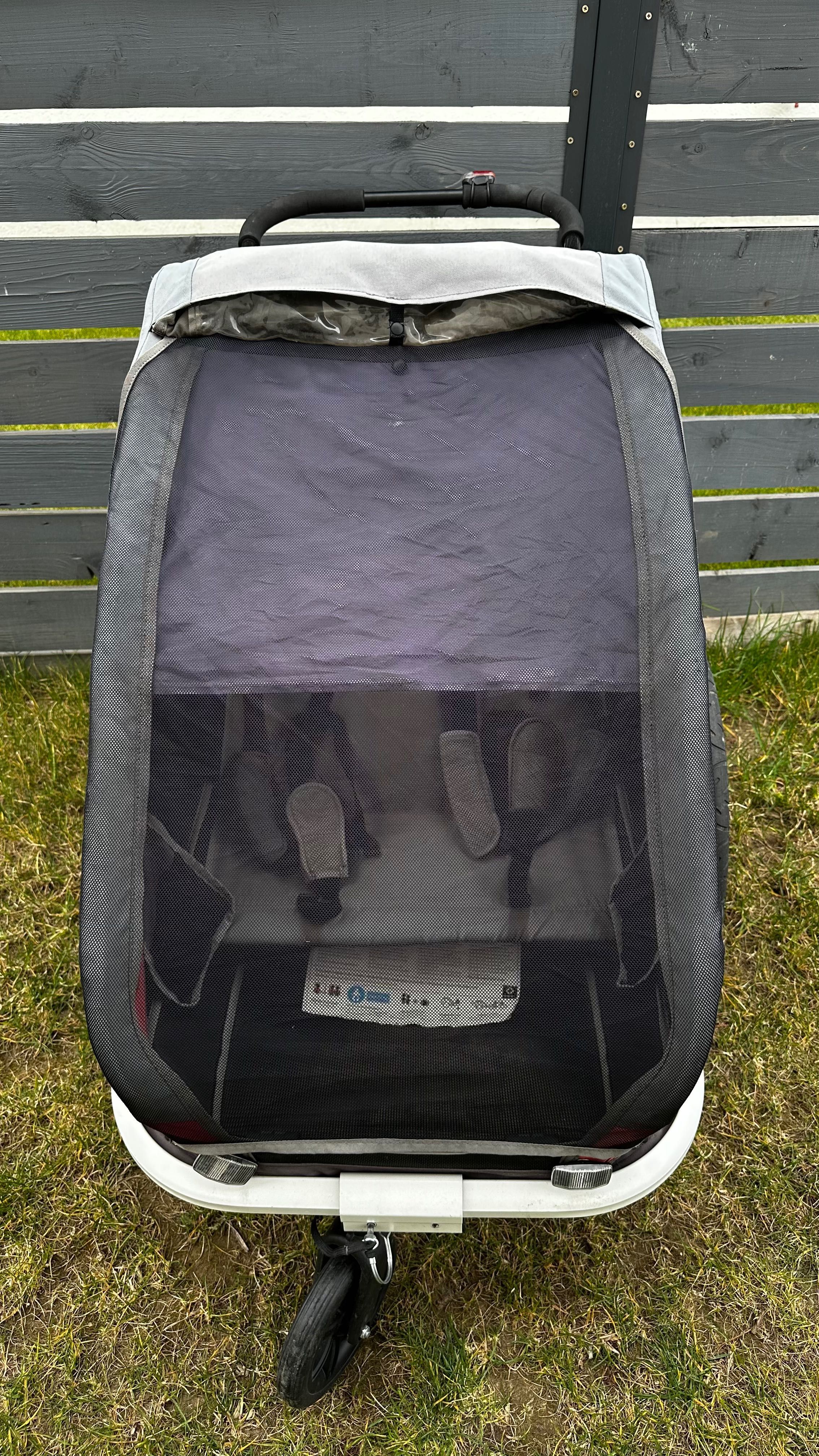Przyczepka rowerowa Hamax, 2 osoby
