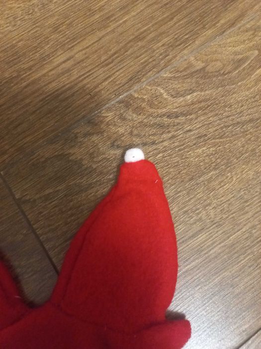 Świąteczne nauszniki dla hobby horse A4