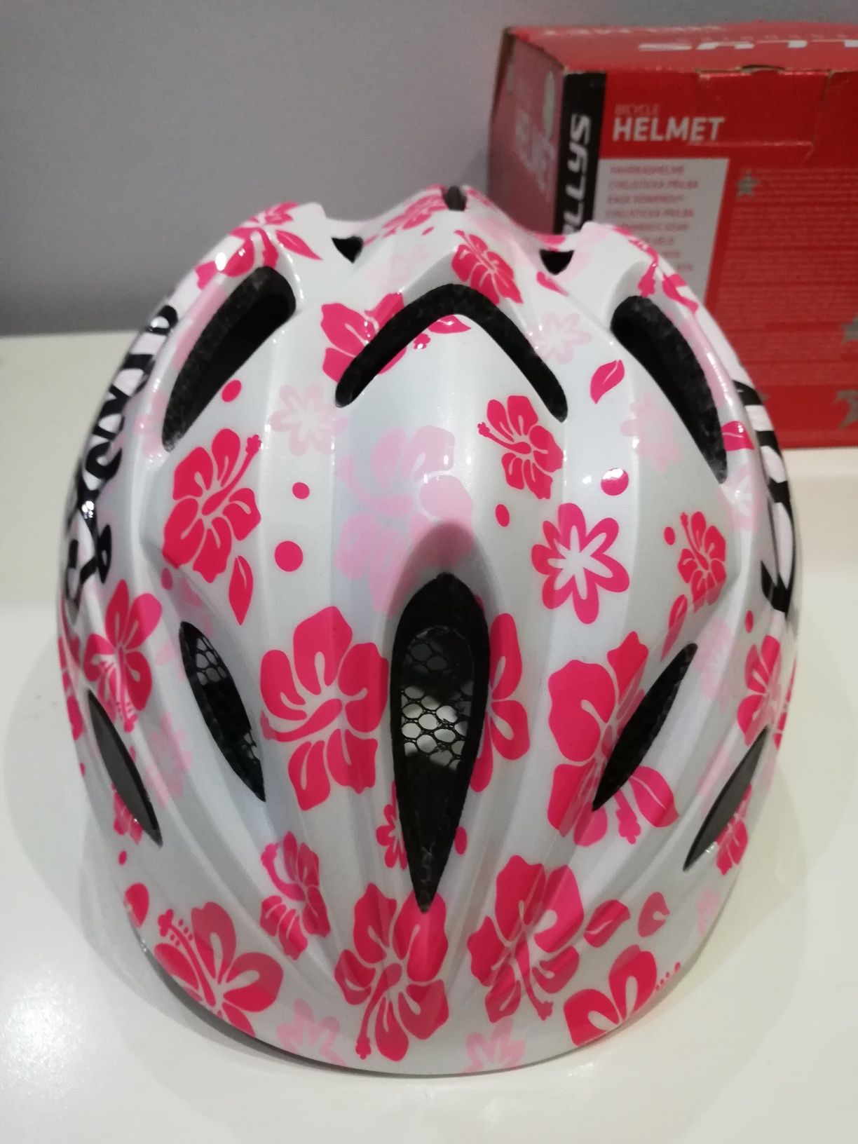 Kellys kask rowerowy dziewczęcy roz. 48-52cm