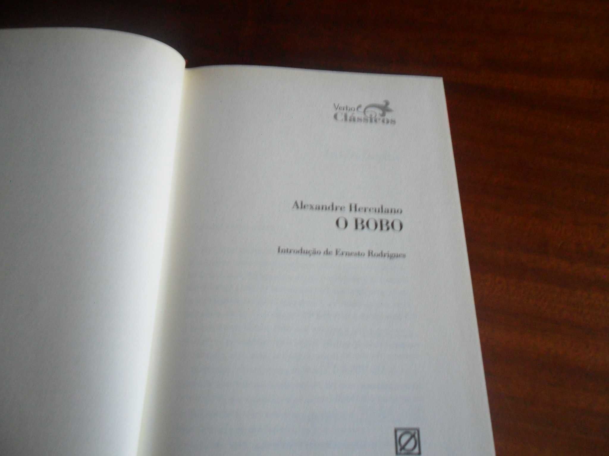 "O Bobo" de Alexandre Herculano - Edição de 2005