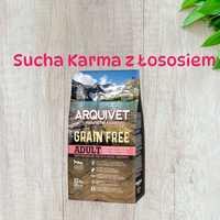 Arquivet GRAIN FREE Sucha karma  z łososiem 12 kg Wysyłka 0zł