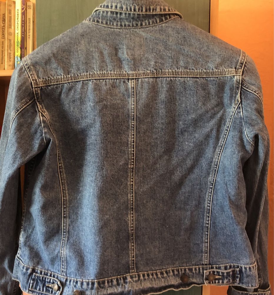 Винтажный джинсовый пиджак Esprit