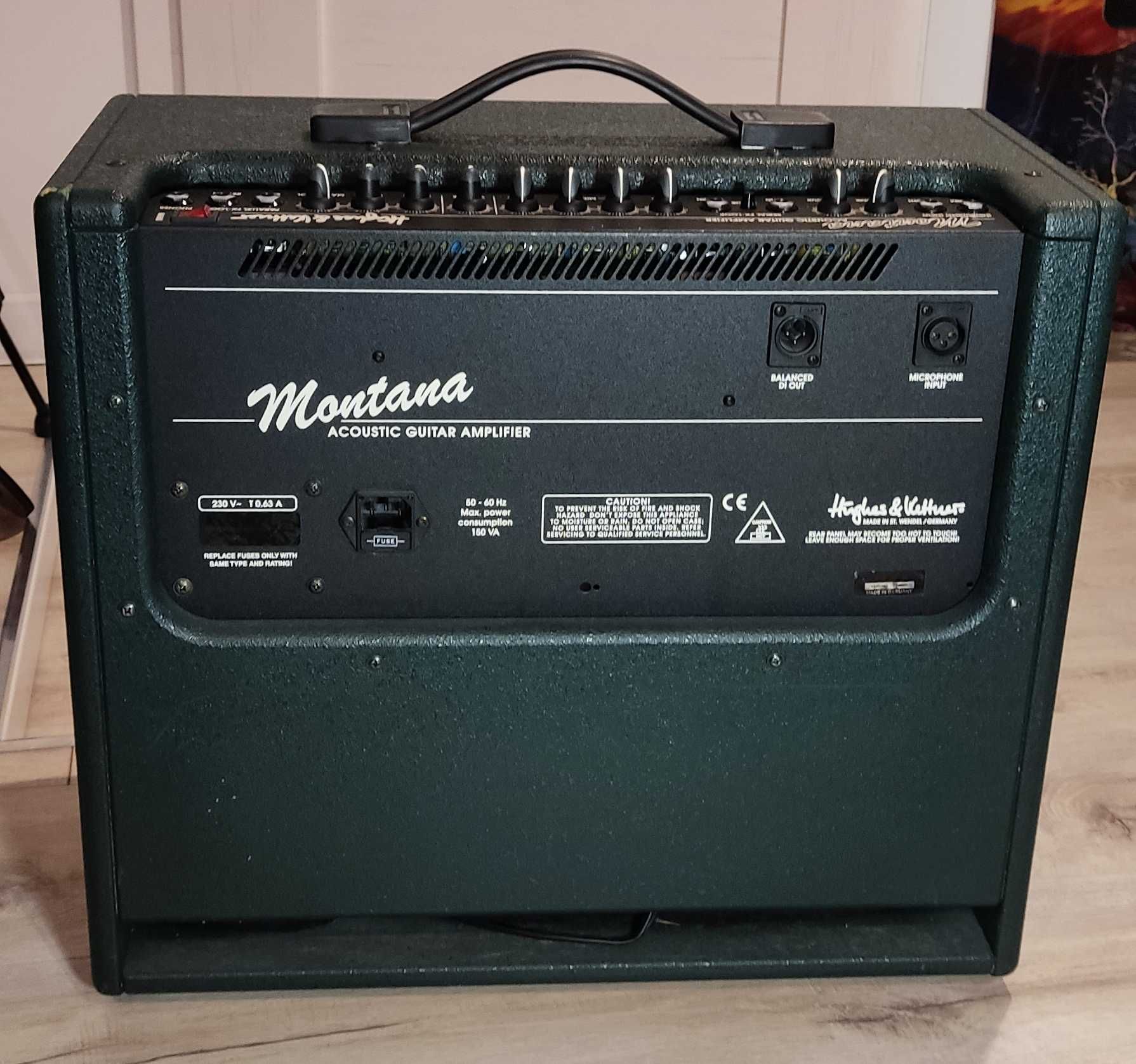 60W  wzmacniacz do gitary akustycznej Hughes&Kettner  z pętlą efektów