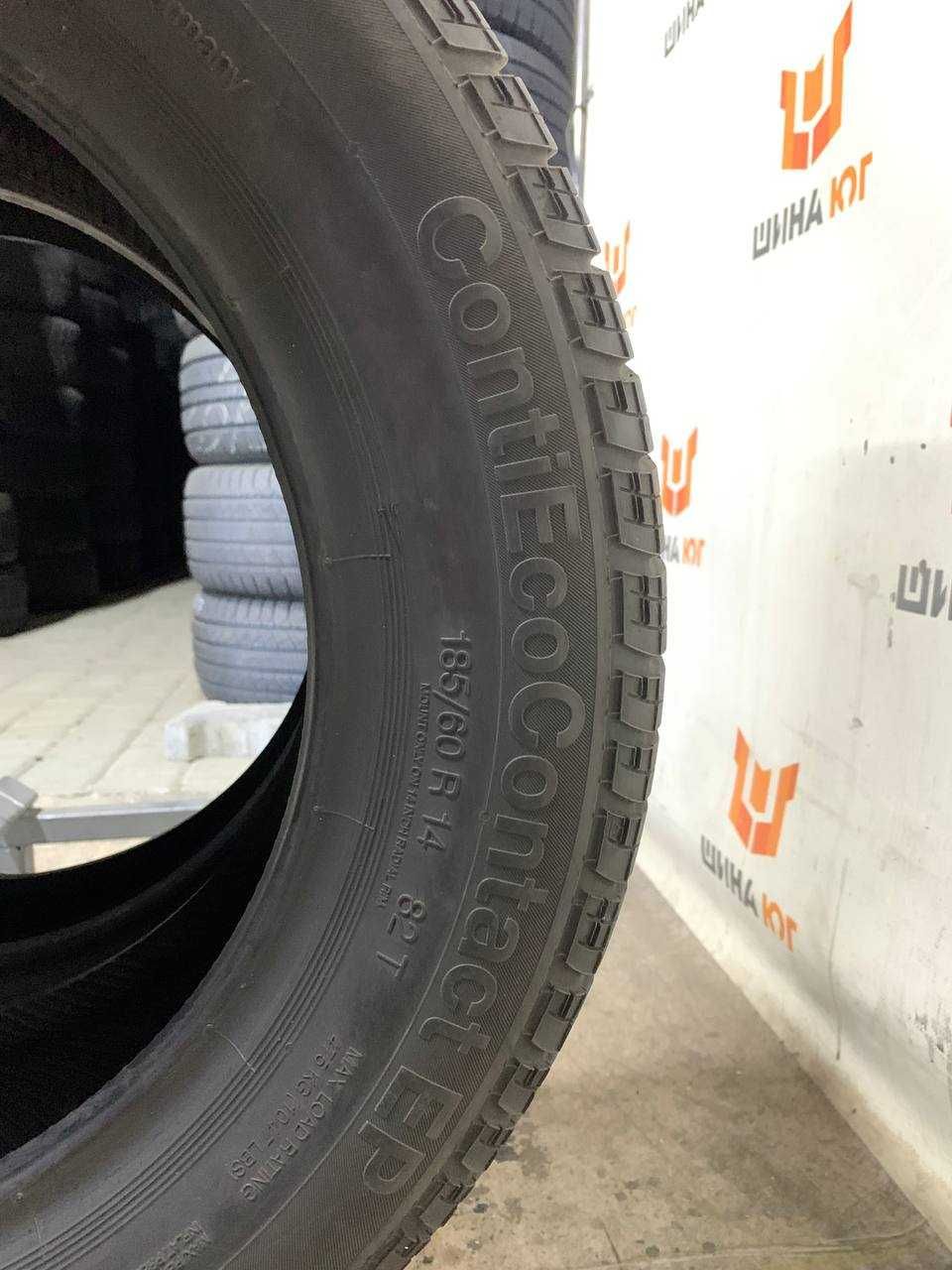 Шини літні бу Continental EcoContact EP 185/60 R14 82T 2шт арт 125494