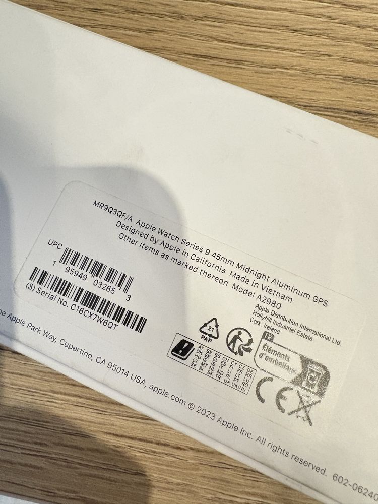 Apple watch series 9 + ip 12 128G