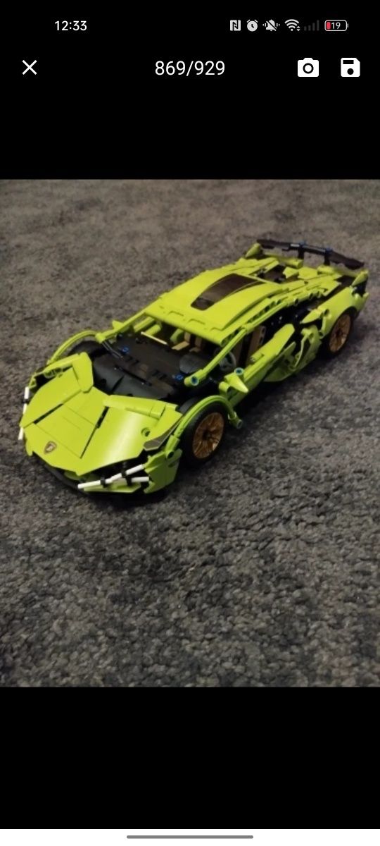 Klocki typu LEGO Lamborghini