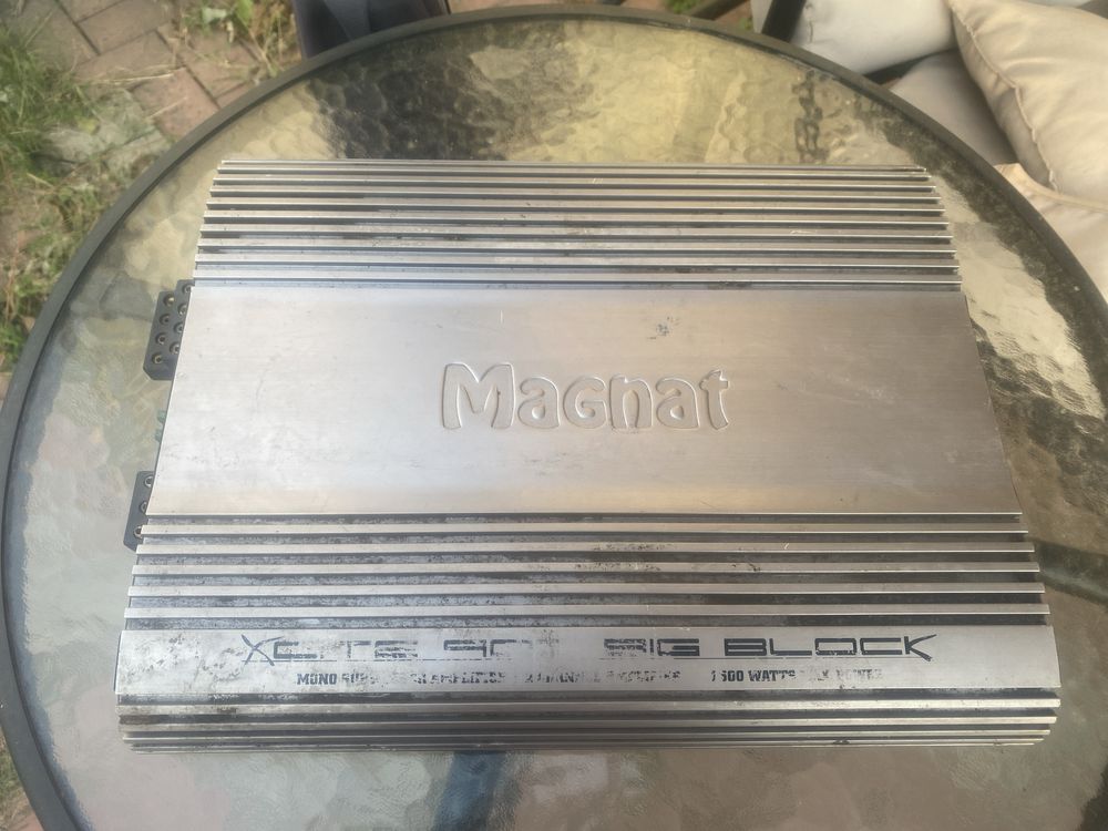 Magnat автомобільний підсилювач 4 канальний в робочому стані,важкий