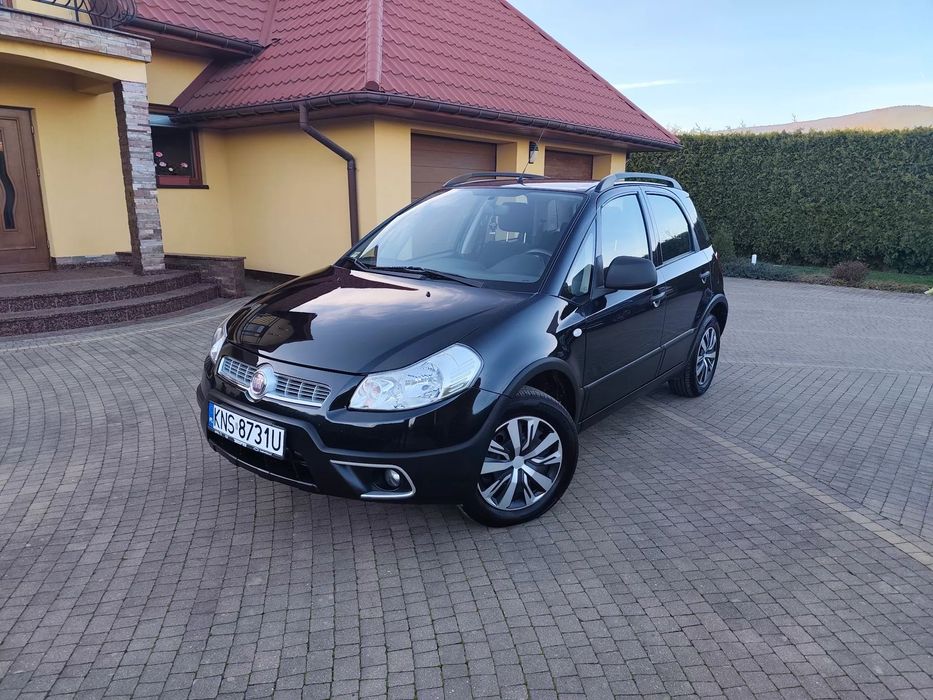 Fiat Sedici 1.6 Benzyna, 4x4 + blokada, Model po Liftingu, Hak, Klimatyzacja