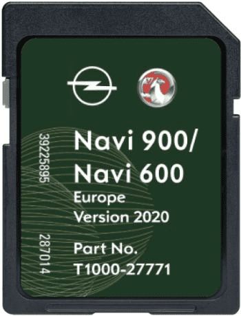 Cartão Mapas GPS Opel Navi 600 Navi 900