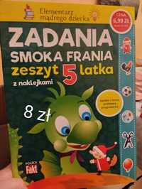 Zadania smoka Franka zeszyt 5 latka