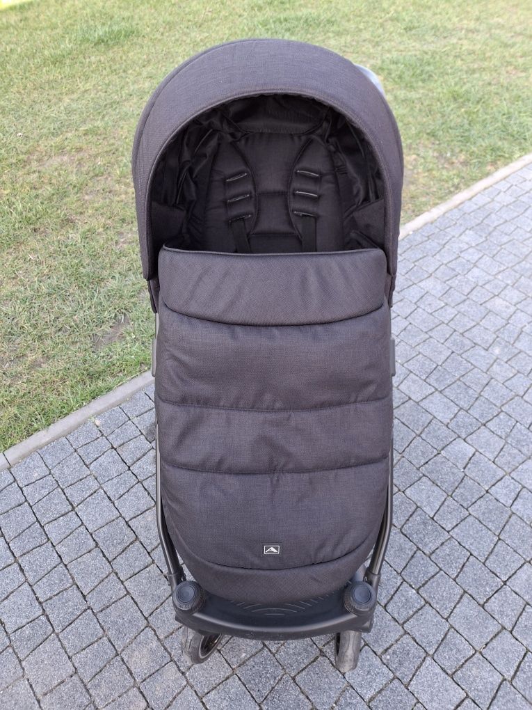 ADAMEX BELISSA wózek 3w1 Cybex Cloud T i-Size - rozkładany fotelik sam