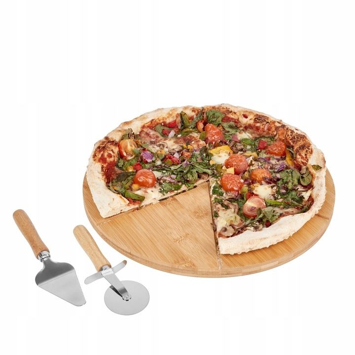 Radełko deska łopatka do serwowania pizzy 33cm