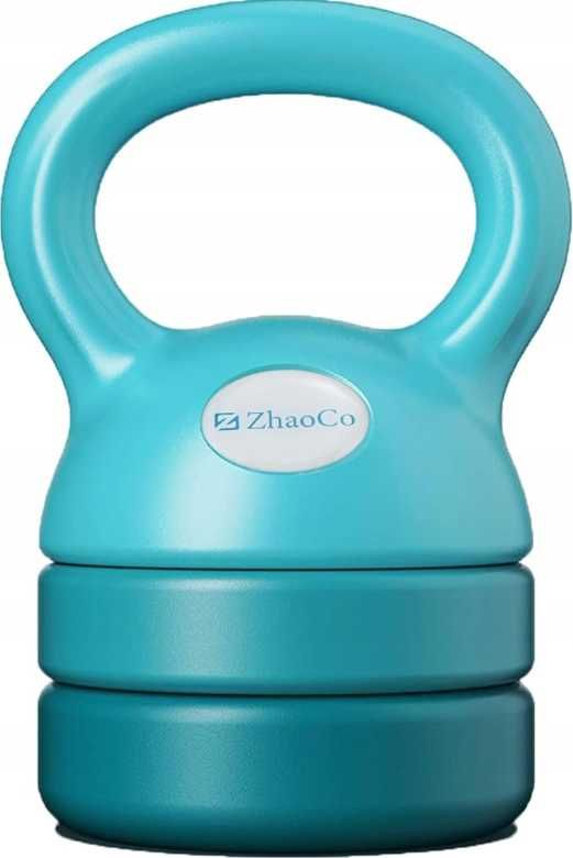 Regulowane Kettlebell 2,4-5,6 kg dla kobiet do treningu fitness