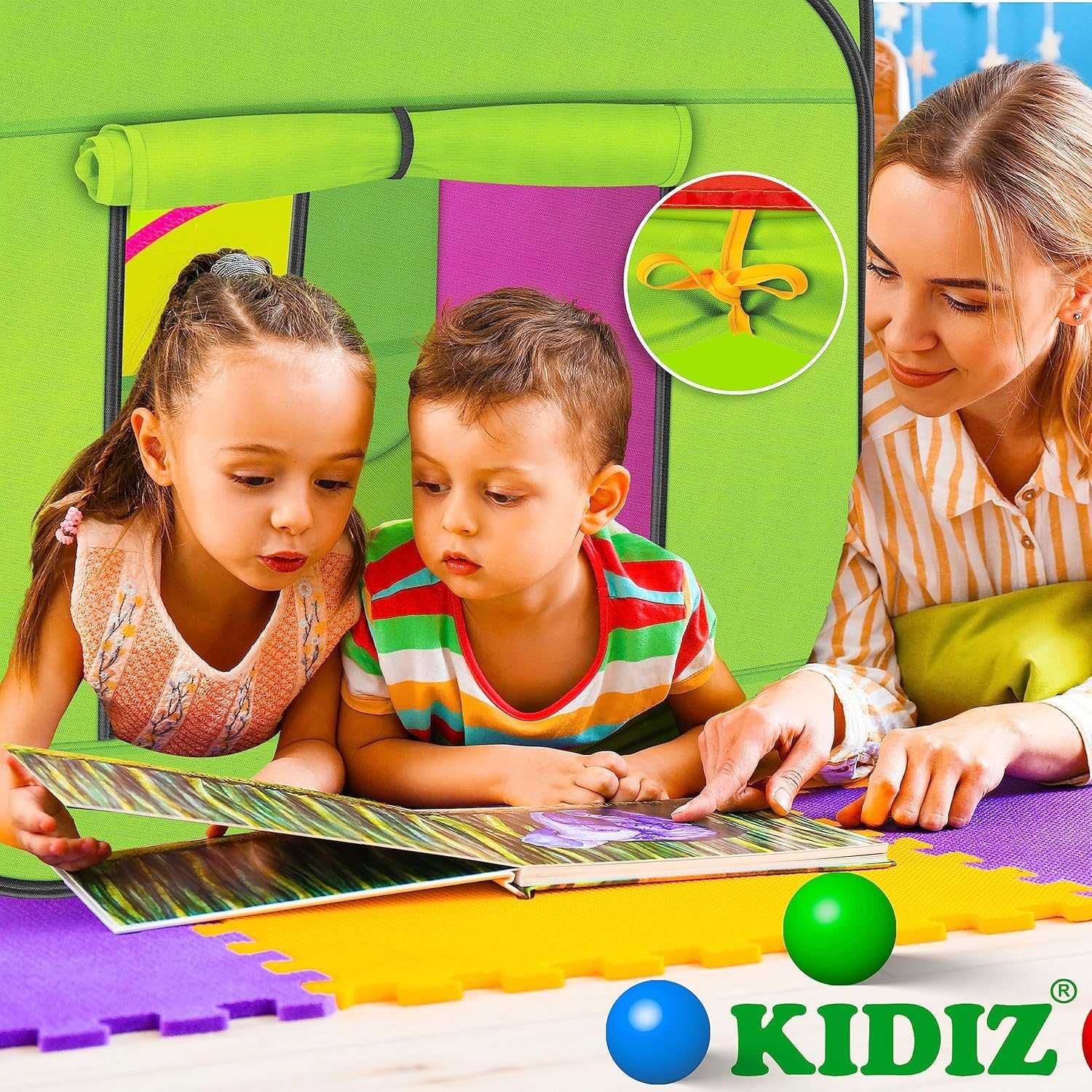 Namiot dziecięcy / basen z kulkami / igloo / 200 / KIDIZ !9009!