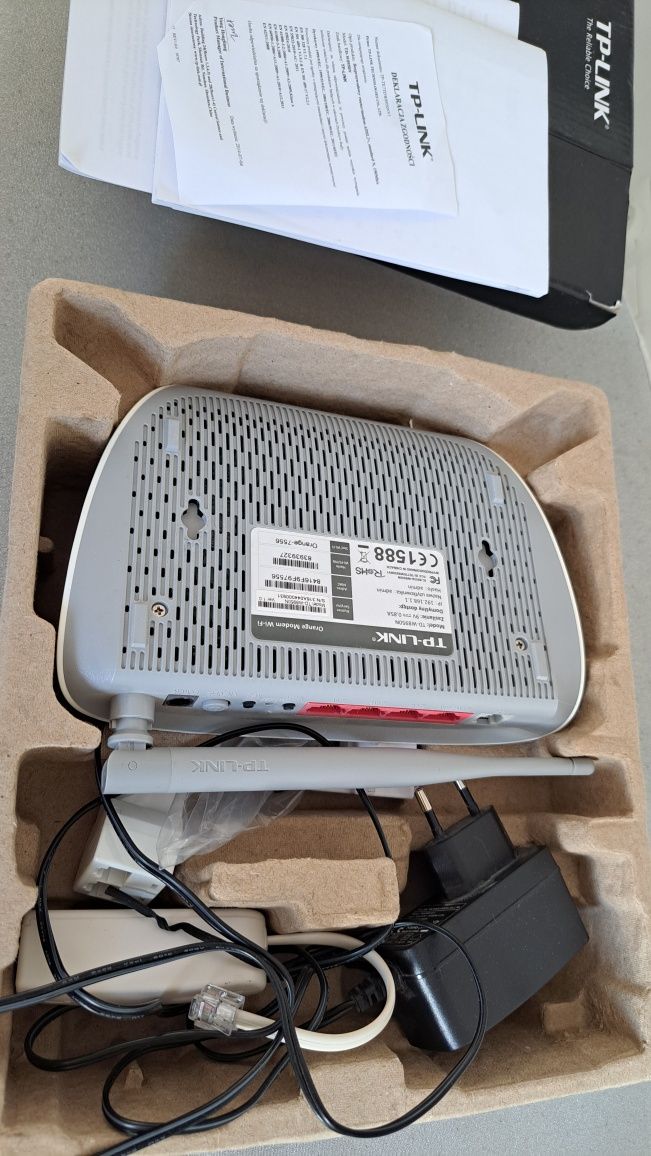 Modem router TP-Link i inne używane