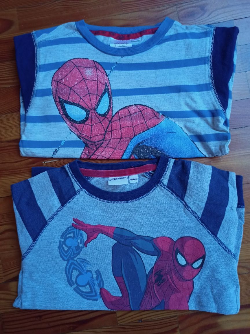104 Smyk Spiderman Marvel bluza bluzka koszulka chłopiec długi rękaw