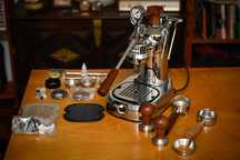La Pavoni Professional Millenium c/ upgrades e acessórios