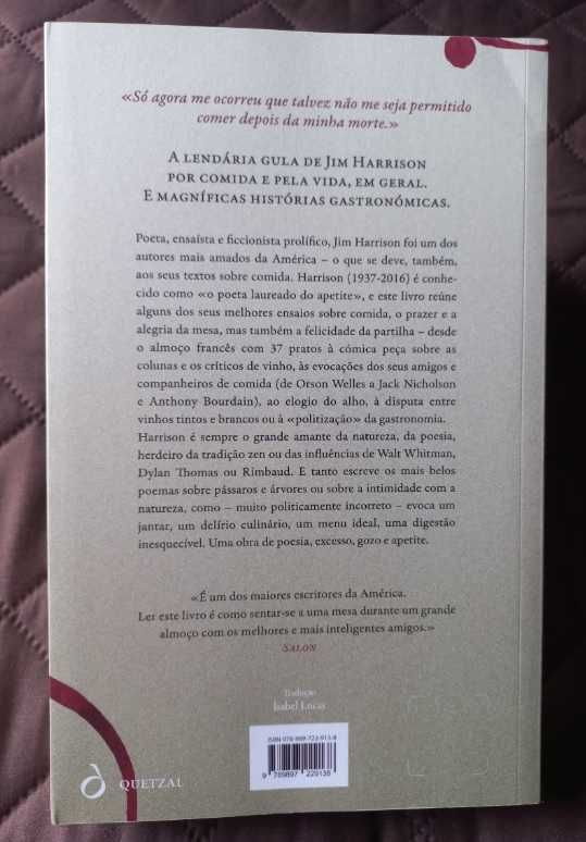 Uma Grande Almoçarada - Jim Harrison