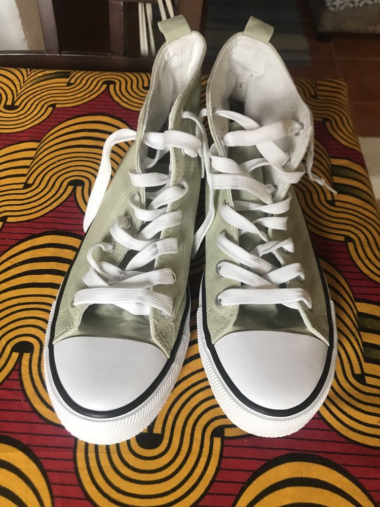 Sapatilhas / ténis estilo all star verdes 40