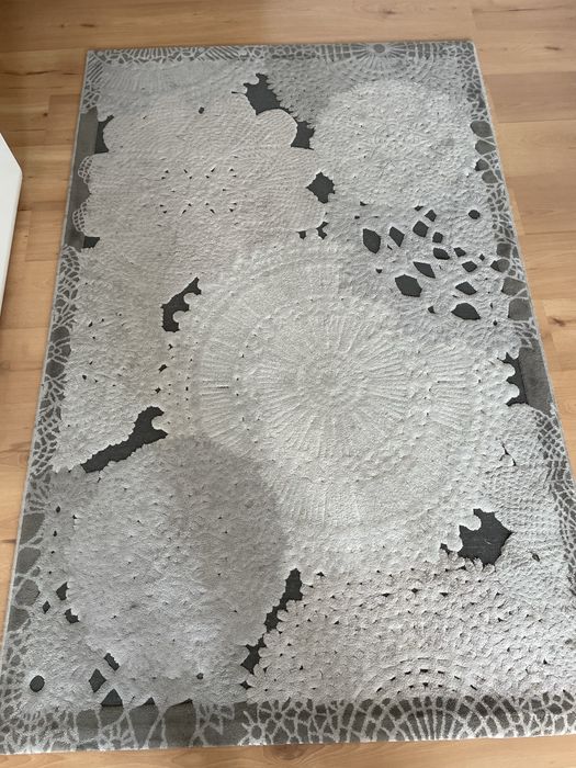 Dywan 120*180cm, 100 % Akryl, z wieloma odcieniami szarości