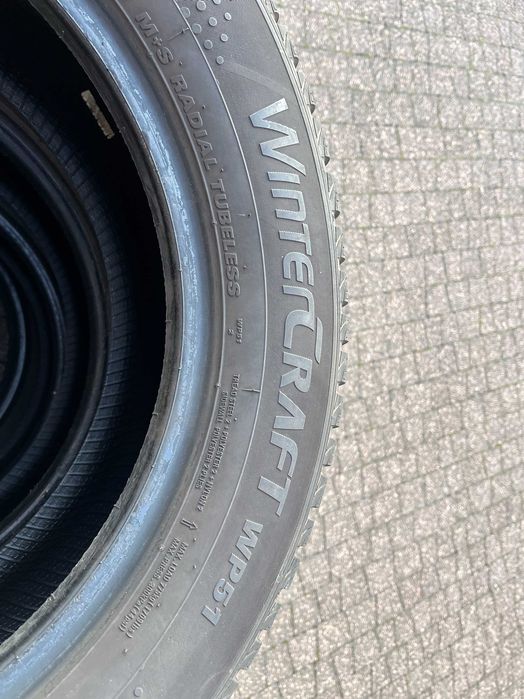 opony zimowe 4 szt KUMHO WINTER CRAFT WP51 225/60/R17 rok 2022