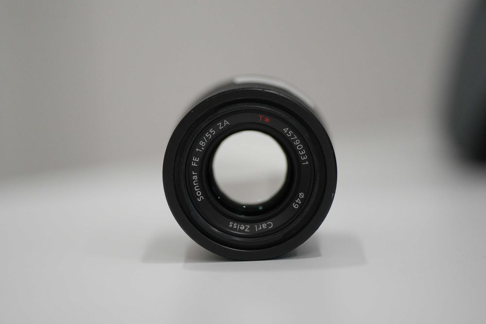 Lente Prime Sony 55mm f/1.8 ZA Zeiss - Impecável!