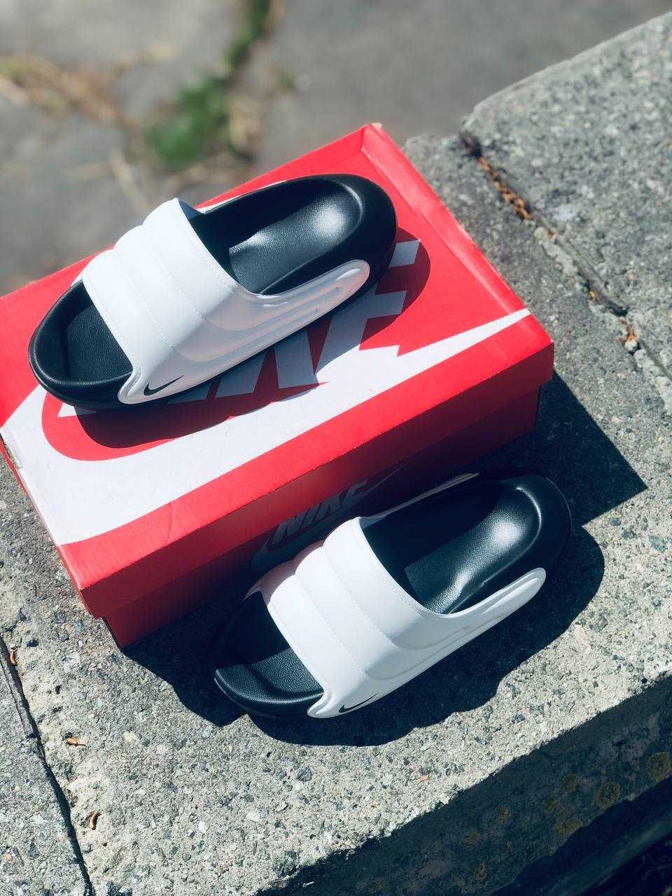 Тапочки Nike Calm Slide Шлепанцы домашние для дома и улицы Найк