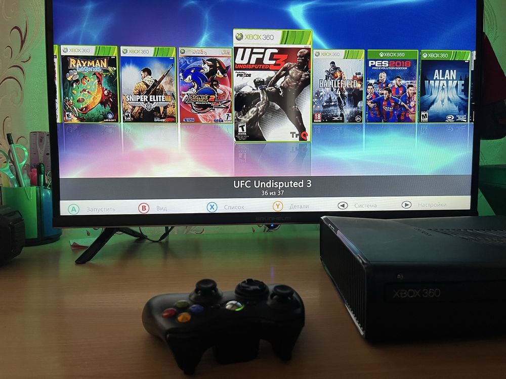 Xbox 360 37 ігор в гарному стані