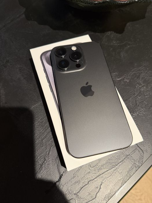 iPhone 15 Pro 128GB Black Titanium uzywany bdb 89% Wrocław