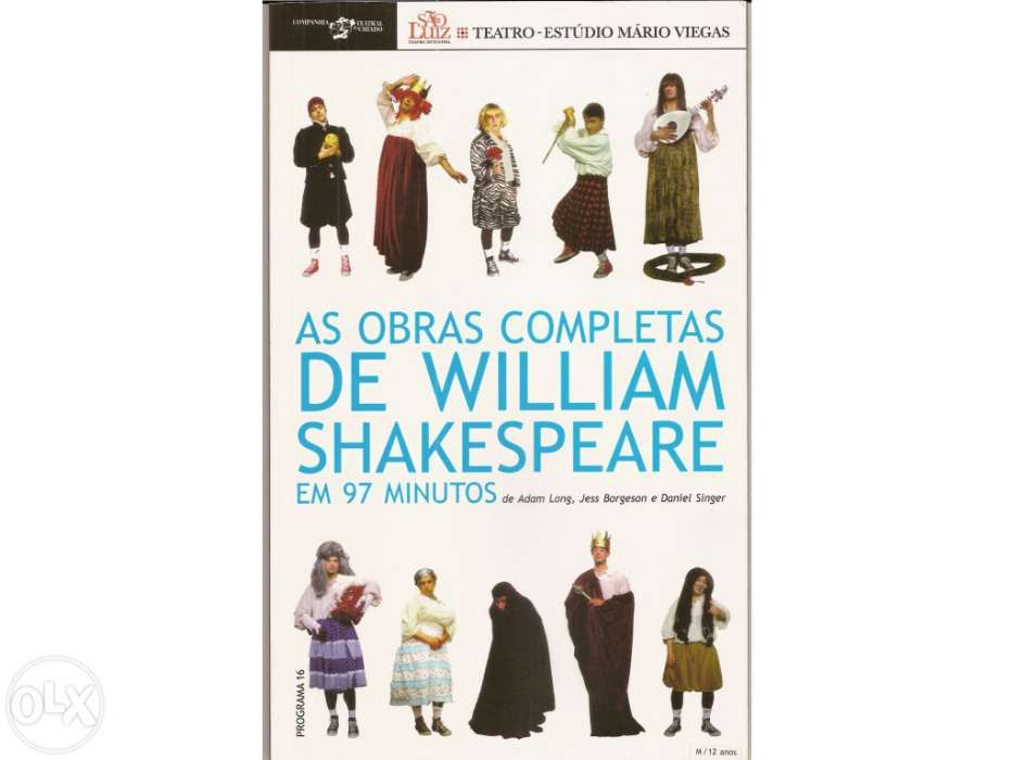 As obras completas de william shakespeare em 97 minutos