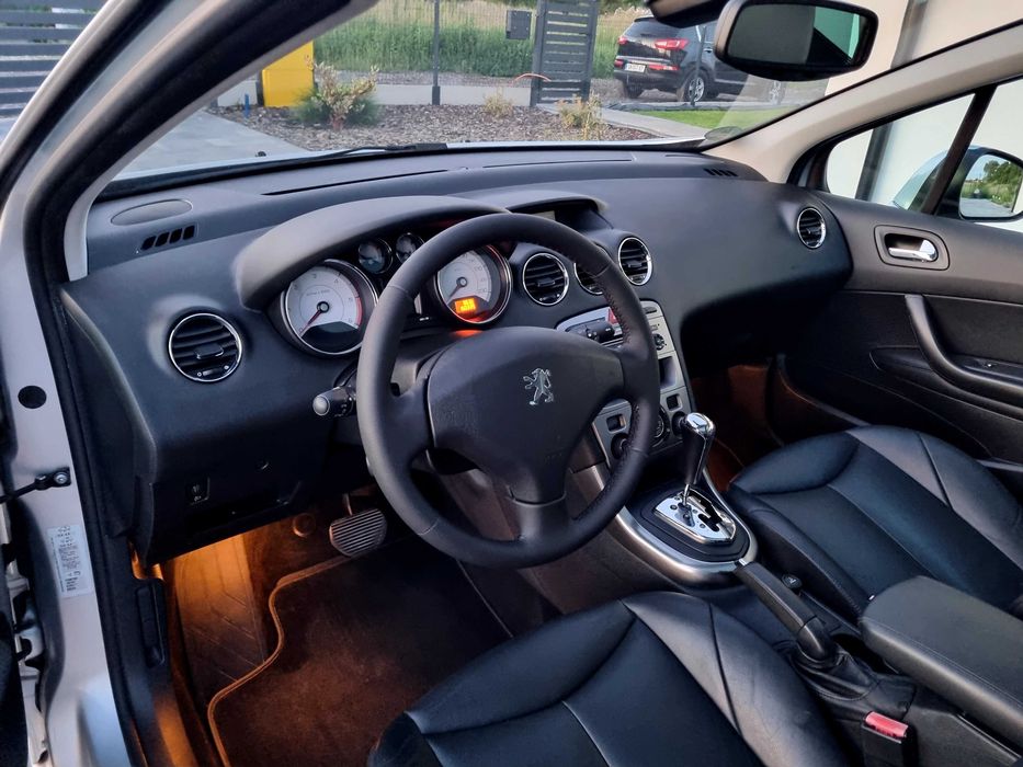 Peugeot 308/2.0HDI/136KM/Automat/7os./Skóra/Tempomat/z Niemiec