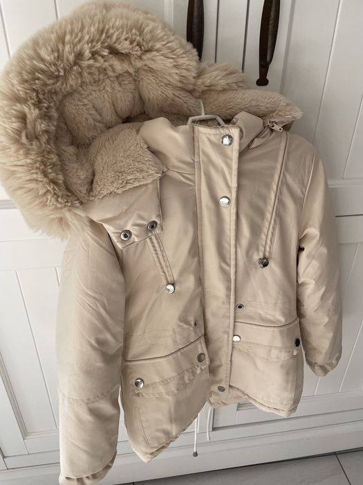 Kurtka zimowa dla dziewczynki Ohh la la kid’s rozmiar 128/134