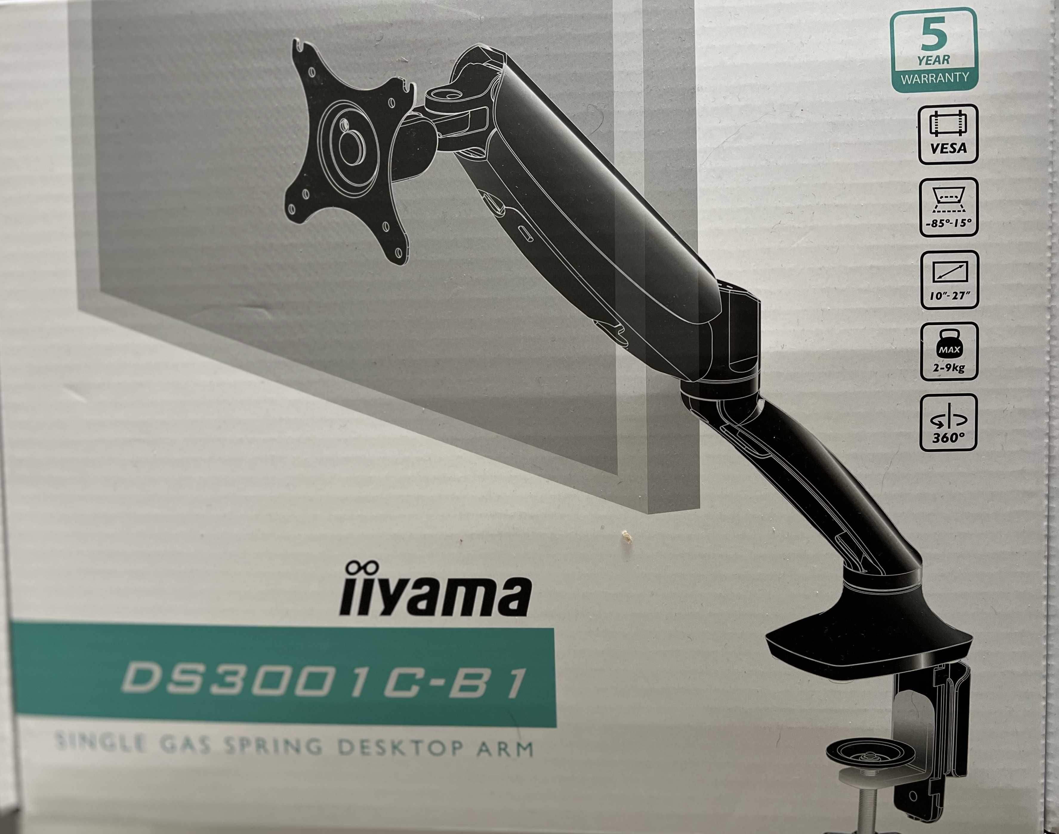 Uchwyt na jeden ekran IIYAMA DS3001C-B1