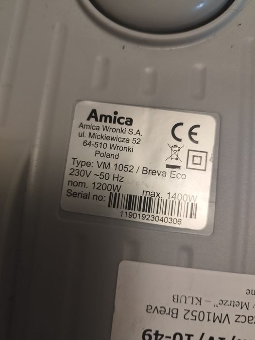 Amica VM 1052 odkurzacz