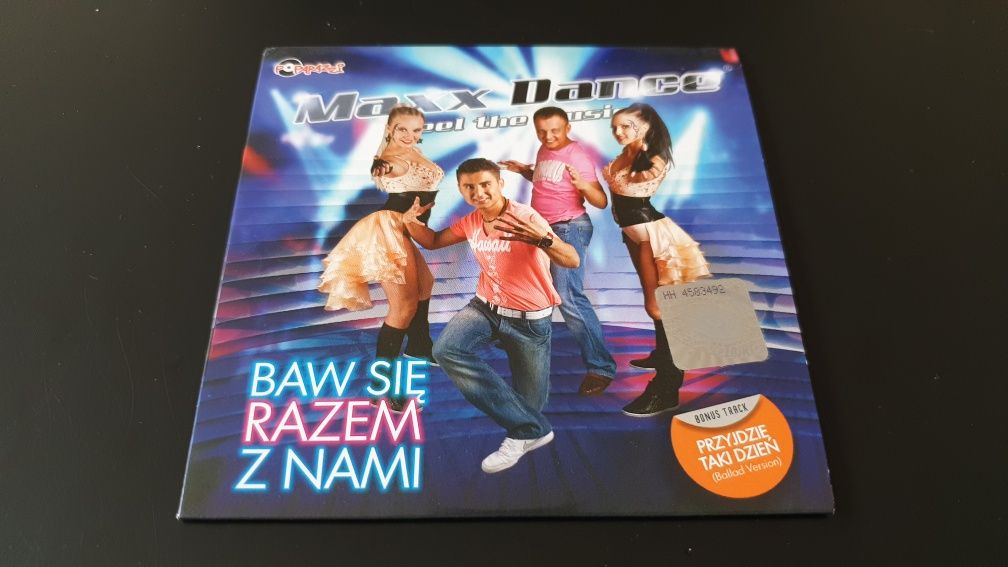 Maxx Dance - Baw się Razem z Nami - Promo CDM - Mint - Disco Polo