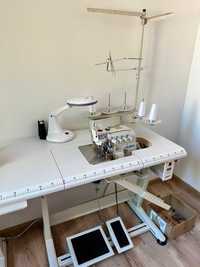 Owerlok maszyna do szycia overlock JUKI 6816S-DE6-30H/serwo kpl